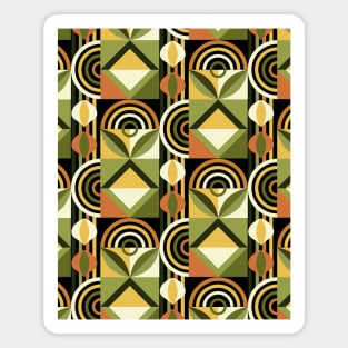 Geometric Abstract Art Magnet